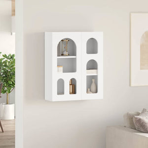 Hängeschrank Weiß mit Regal