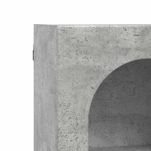 Hängeschrank Beton Grau 59x20x71,5cm