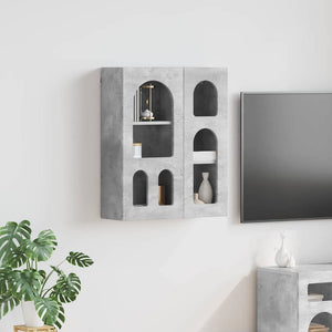 Hängeschrank Beton Grau 59x20x71,5cm