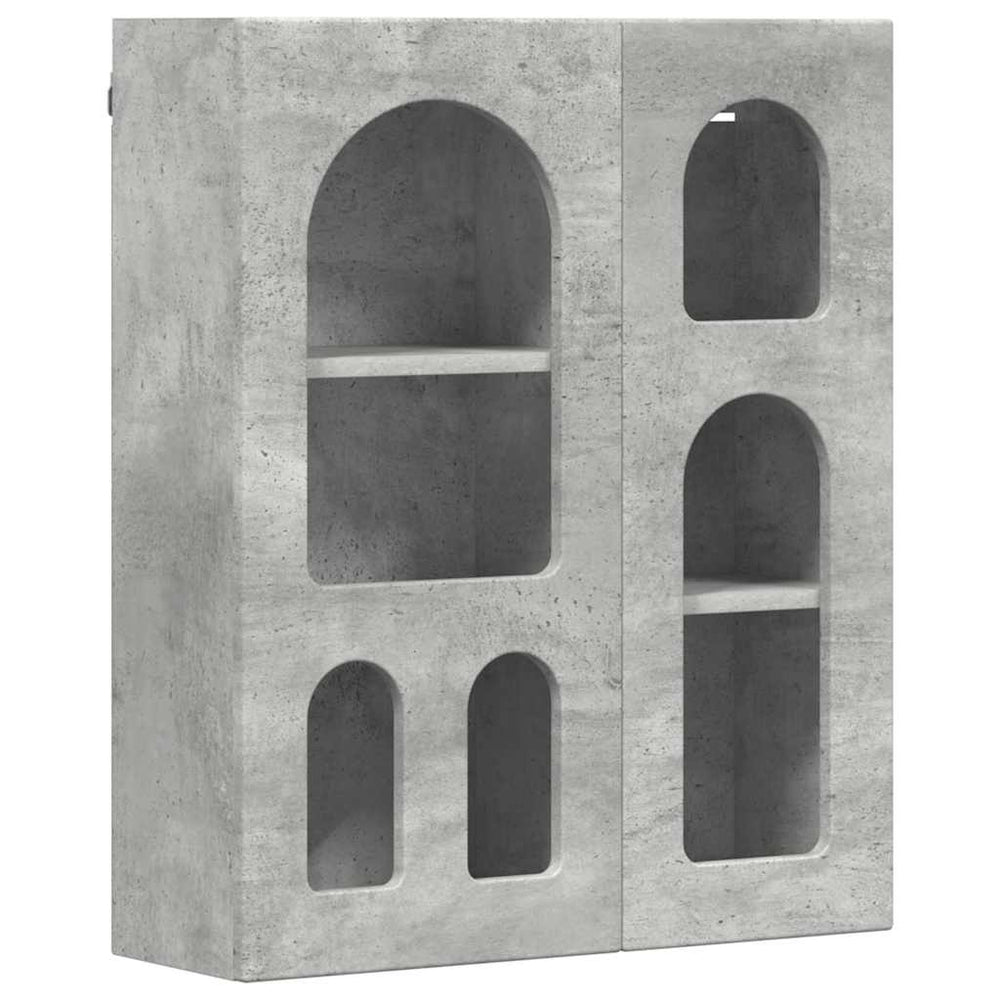 Hängeschrank Beton Grau 59x20x71,5cm