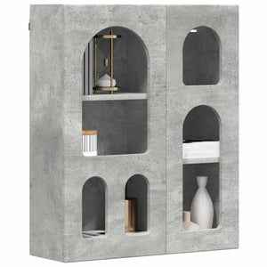 Hängeschrank Beton Grau 59x20x71,5cm