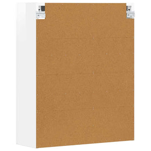 Hochglanz Hängeschrank Weiß 59x20x71,5 cm