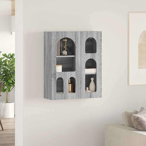 Grauer Hängeschrank Sonoma, 59 cm