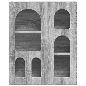 Grauer Hängeschrank Sonoma, 59 cm