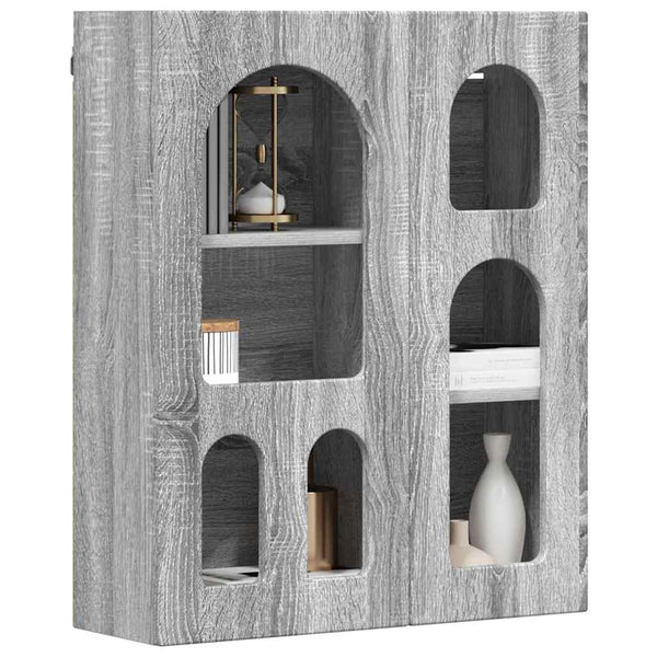 Grauer Hängeschrank Sonoma, 59 cm