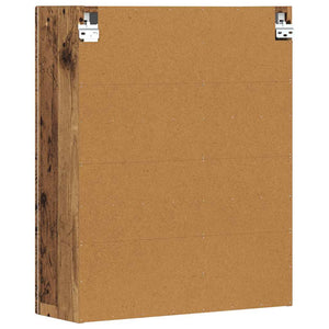 Hängeschrank Altholz mit Regal