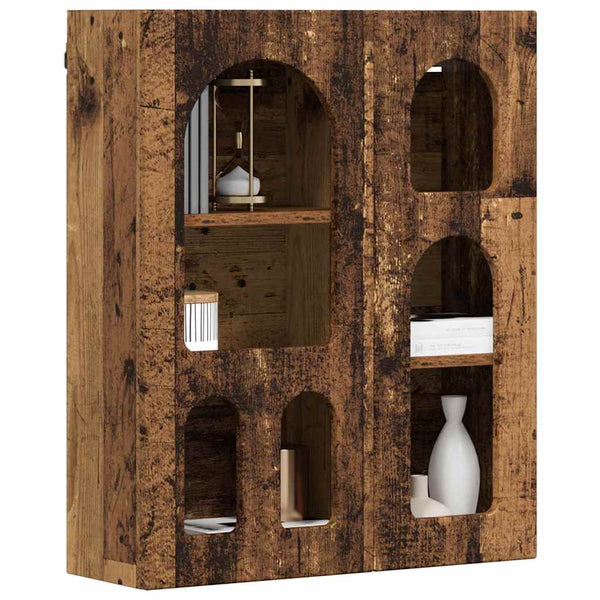 Hängeschrank Altholz mit Regal