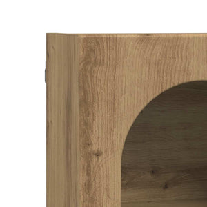 vidaXL Armoire murale Chêne artisan 59 x 20 x 71,5 cm Bois d'ingénierie