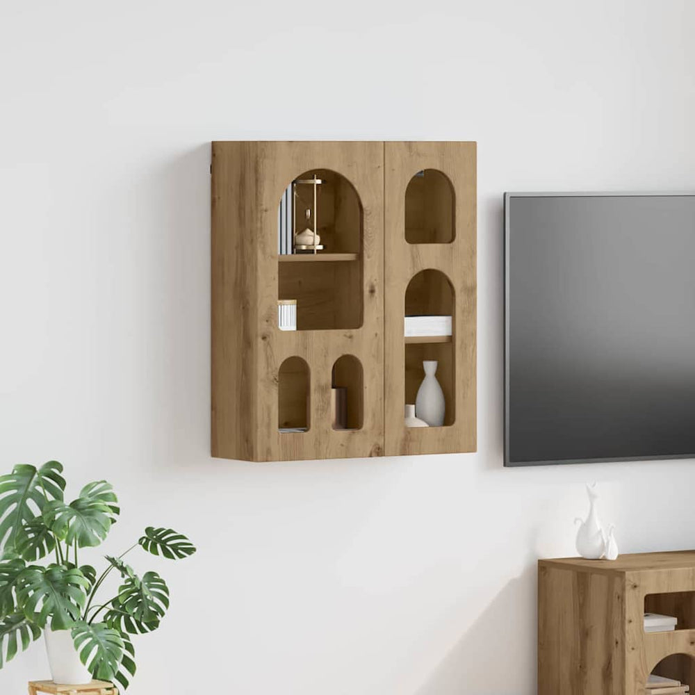 Hängeschrank Artisan-Eiche 59x20x71,5 cm