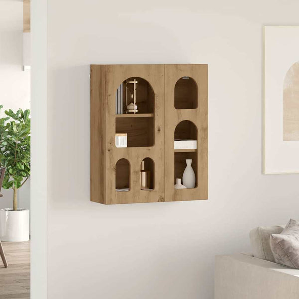 vidaXL Armoire murale Chêne artisan 59 x 20 x 71,5 cm Bois d'ingénierie