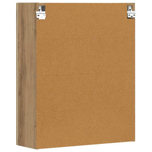 vidaXL Armoire murale Chêne artisan 59 x 20 x 71,5 cm Bois d'ingénierie