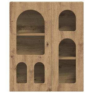 vidaXL Armoire murale Chêne artisan 59 x 20 x 71,5 cm Bois d'ingénierie