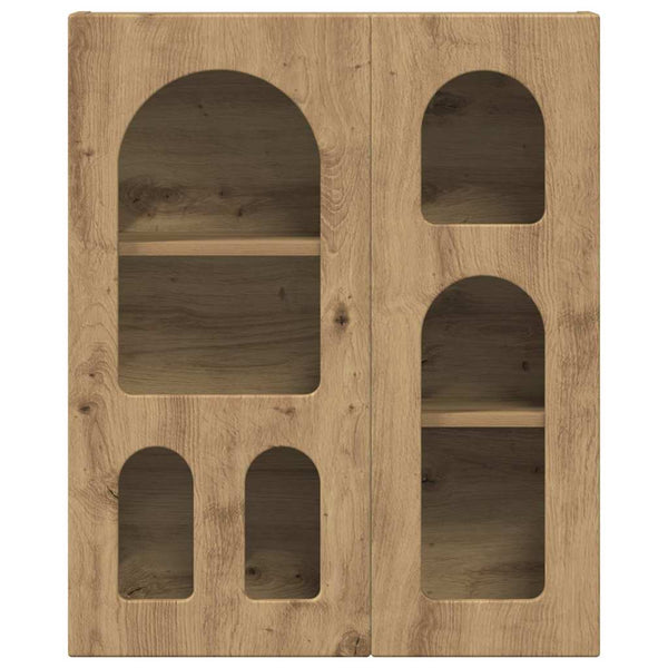 vidaXL Armoire murale Chêne artisan 59 x 20 x 71,5 cm Bois d'ingénierie