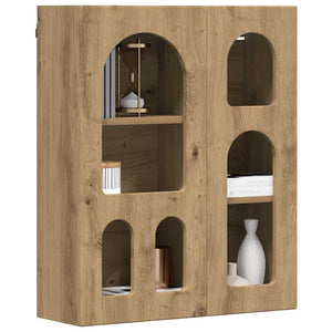 vidaXL Armoire murale Chêne artisan 59 x 20 x 71,5 cm Bois d'ingénierie