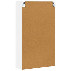Hängeschrank Weiß mit Regal 59x20x100cm
