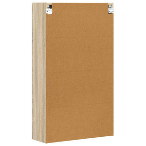 vidaXL Armoire murale chêne sonoma 59 x 20 x 100 cm bois d'ingénierie