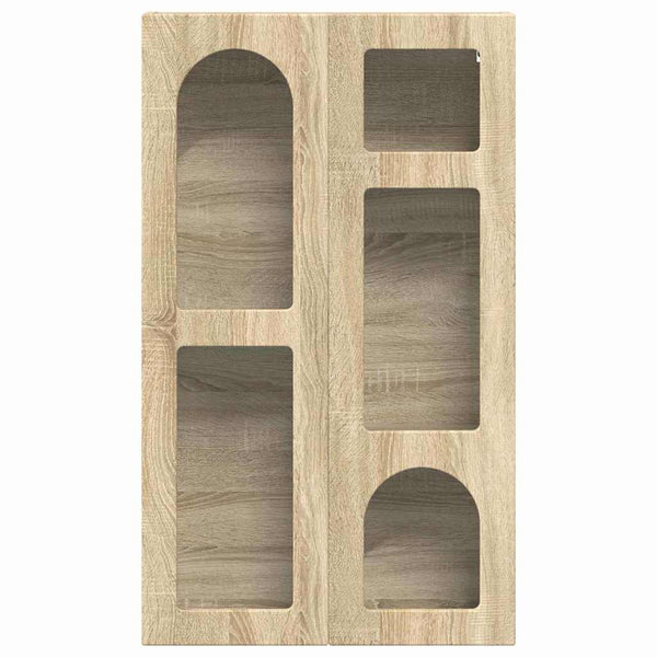 vidaXL Armoire murale chêne sonoma 59 x 20 x 100 cm bois d'ingénierie