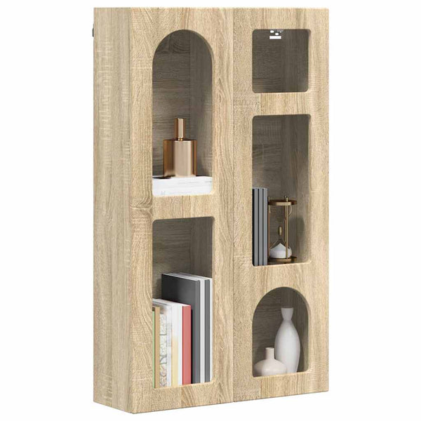 vidaXL Armoire murale chêne sonoma 59 x 20 x 100 cm bois d'ingénierie