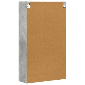 Hängeschrank Beton Grau 59x20x100cm