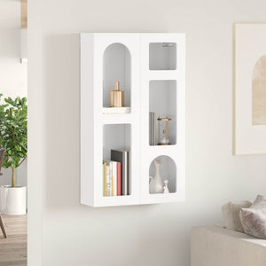 Hängeschrank Weiß Hochglanz 59x20x100cm