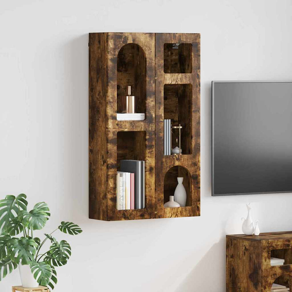 Hängeschrank Geräucherte Eiche 59x20x100cm