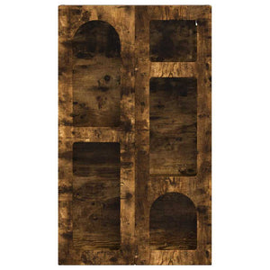 vidaXL Armoire murale Chêne fumé 59 x 20 x 100 cm Bois d'ingénierie