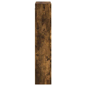 vidaXL Armoire murale Chêne fumé 59 x 20 x 100 cm Bois d'ingénierie