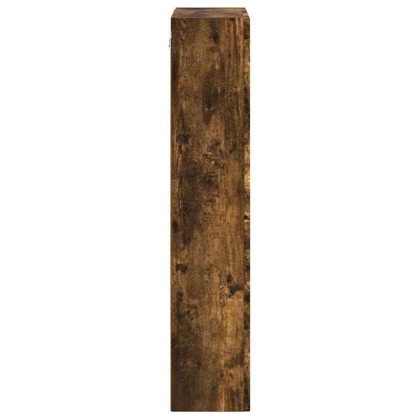 vidaXL Armoire murale Chêne fumé 59 x 20 x 100 cm Bois d'ingénierie