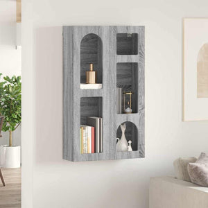 Hängeschrank Grau Sonoma 59x20x100 cm