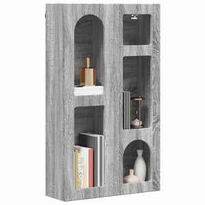 Hängeschrank Grau Sonoma 59x20x100 cm