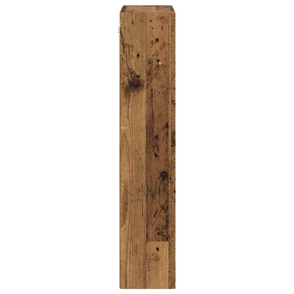 Hängeschrank Altholz mit Regal 59x20x100cm