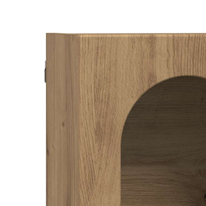 vidaXL Meuble haut Chêne Artisan 59 x 20 x 100 cm Bois d'ingénierie