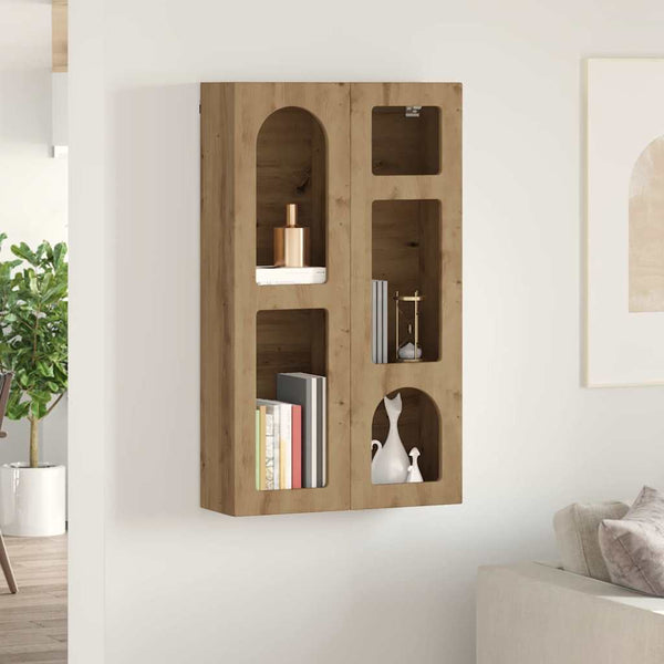 vidaXL Meuble haut Chêne Artisan 59 x 20 x 100 cm Bois d'ingénierie