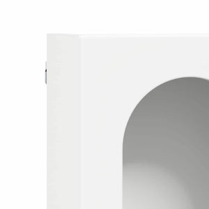 Hängeschrank Weiß mit Regal, 60 cm