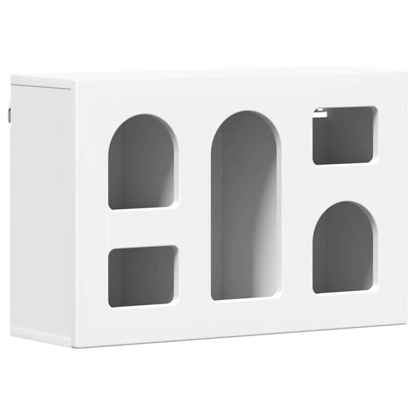 Hängeschrank Weiß mit Regal, 60 cm