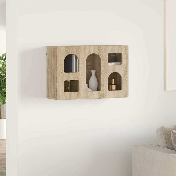 vidaXL Armoire murale chêne Sonoma 60 x 20 x 40 cm bois d'ingénierie