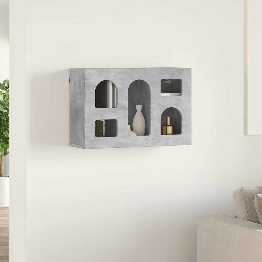 Hängeschrank Beton Grau 60x20x40cm