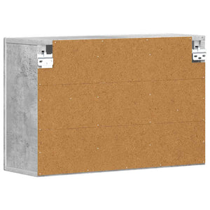Hängeschrank Beton Grau 60x20x40cm