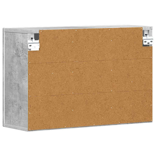 Hängeschrank Beton Grau 60x20x40cm