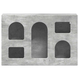 Hängeschrank Beton Grau 60x20x40cm