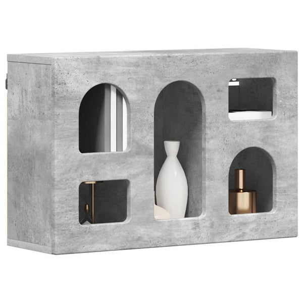 Hängeschrank Beton Grau 60x20x40cm