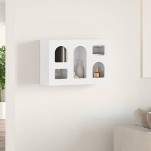 Hängeschrank Weiß Hochglanz 60x20x40cm