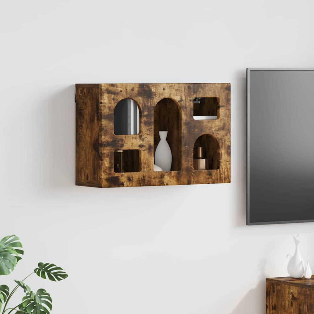 Hängeschrank Geräucherte Eiche 60x20x40 cm