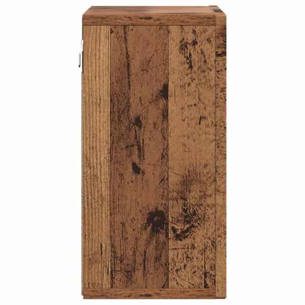 Hängeschrank Altholz mit Regal 60x40 cm