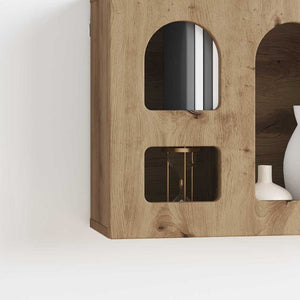 vidaXL Meuble haut Chêne artisan 60 x 20 x 40 cm Bois d'ingénierie