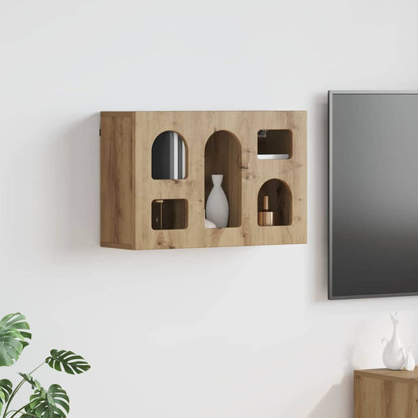 vidaXL Meuble haut Chêne artisan 60 x 20 x 40 cm Bois d'ingénierie