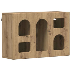 vidaXL Meuble haut Chêne artisan 60 x 20 x 40 cm Bois d'ingénierie
