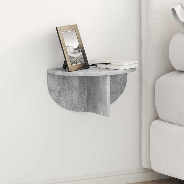 Wandregal Beton Grau 38x19 cm