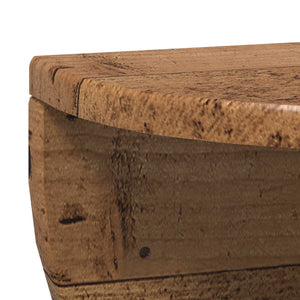 Wandregal Altholz 38x19x19 cm