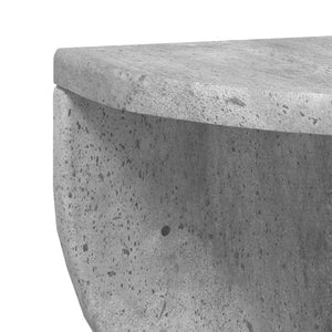 Wandregal Beton Grau 48 cm